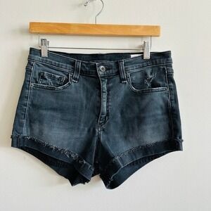 Rag & Bone Siggie Denim Shorts – Size 28 – Washed Black Cutoff Jean Shorts